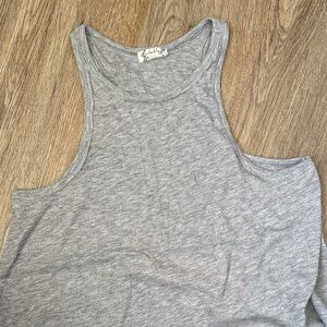 Free People Gray Tank Top